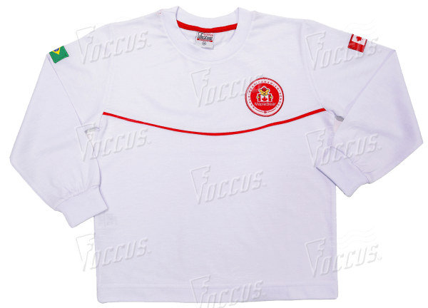 Camiseta Manga Longa de Algodão